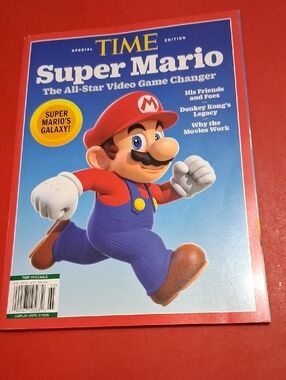 Super Mario Special Time Edition Magazine - Red Cover